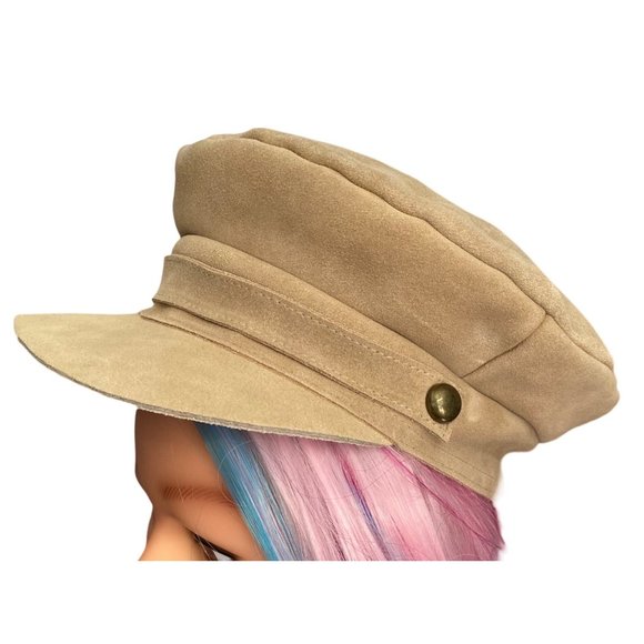 Lack of Color LOLA Suede Cap Hat Taupe M LAST ONE! - Picture 4 of 14